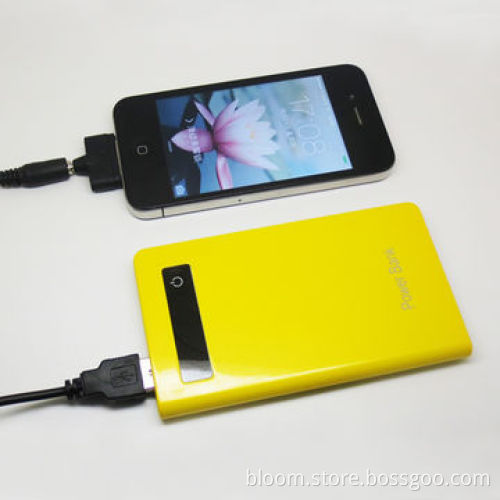 5,000mAh Portable Power Bank Station for iPhone with Touch Keys, Promotion Battery